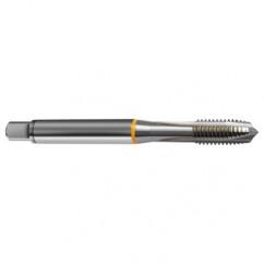 2-56 Dia. - 2B - 3 FL - Cobalt Plug Yellow Ring Tap - Bright Finish FORM-B DIN 371 - All Tool & Supply