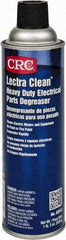 CRC - 19 Ounce Aerosol Electrical Grade Cleaner/Degreaser - 37,500 Volt Dielectric Strength, Nonflammable, Food Grade - All Tool & Supply