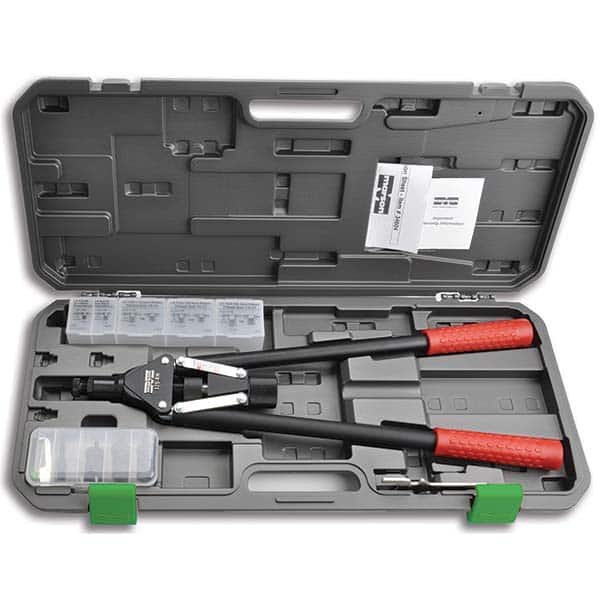 Marson - Riveter Kits Type: Blind Rivet/Rivet Nut Tool Kit Minimum Size (Inch): #10-32 - All Tool & Supply