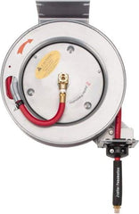 PRO-SOURCE - 25' Spring Retractable Hose Reel - 300 psi, Hose Included - All Tool & Supply