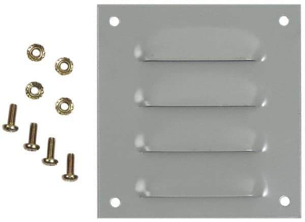 Cooper B-Line - Electrical Enclosure Steel Louver Plate Kit - For Use with Enclosures - All Tool & Supply