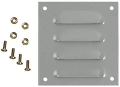 Cooper B-Line - Electrical Enclosure Steel Louver Plate Kit - For Use with Enclosures - All Tool & Supply