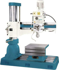 Clausing - 43.3" Swing, Geared Head Radial Arm Drill Press - 12 Speed, 3 hp, Three Phase - All Tool & Supply