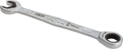 Wera - 15mm 12 Point Combination Wrench - 7-7/8" OAL, Chrome Molybdenum Steel, Satin Finish - All Tool & Supply