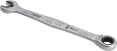 Wera - 11mm 12 Point Combination Wrench - 6-1/2" OAL, Chrome Molybdenum Steel, Satin Finish - All Tool & Supply