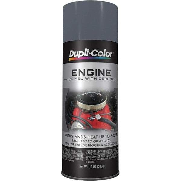 Krylon - 12 oz New Ford Gray Automotive Heat Resistant Paint - High Gloss Finish, Comes in Aerosol Can - All Tool & Supply