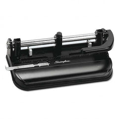 Swingline - Paper Punches Type: 32 Sheet Two-to-Seven Hole Punch Color: Black - All Tool & Supply