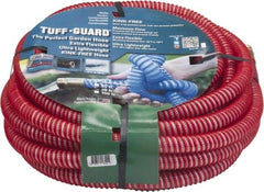 JGB Enterprises - 50' Long Garden Hose - 5/8" Diam, 5/8" GHT, Polypropylene, 100 psi, Hot Water Compatible, All Season, Red - All Tool & Supply