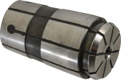 Parlec - TG/PG 100 9/32" Coolant Single Angle Collet - 0.0005" TIR, 2-3/8" OAL, 1.379" Overall Diam - Exact Industrial Supply