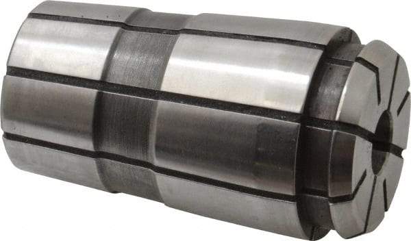 Parlec - TG/PG 100 13/32" Coolant Single Angle Collet - 0.0005" TIR, 2-3/8" OAL, 1.379" Overall Diam - Exact Industrial Supply