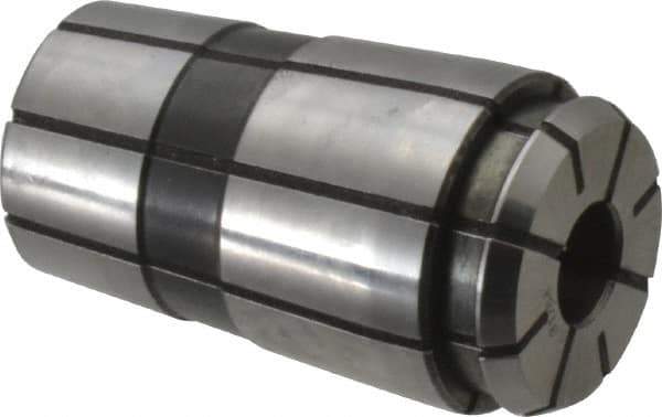 Parlec - TG/PG 100 31/64" Coolant Single Angle Collet - 0.0005" TIR, 2-3/8" OAL, 1.379" Overall Diam - Exact Industrial Supply