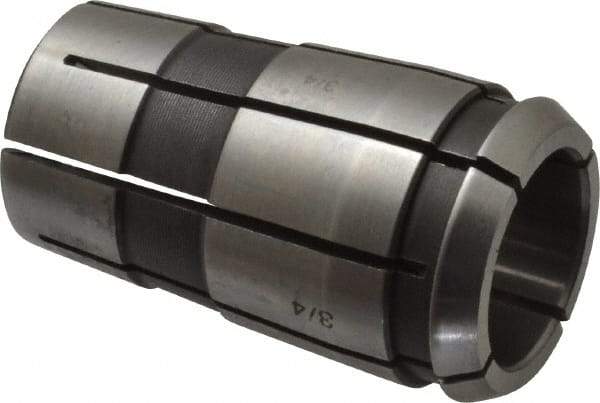 Parlec - TG/PG 75 3/4" Standard Single Angle Collet - 0.0005" TIR, 1.844" OAL, 1.062" Overall Diam - Exact Industrial Supply