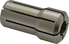 Parlec - 11/32 Inch, 21/64 to 11/32 Inch Collet Capacity, Series DA100 Double Angle Collet - 1-7/16 Inch Overall Length, 0.769 Inch Overall Diameter - Exact Industrial Supply