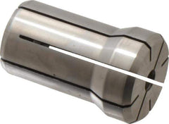 Parlec - 7/32 Inch, 13/64 to 7/32 Inch Collet Capacity, Series DA180 Double Angle Collet - 1.639 Inch Overall Length, 1.025 Inch Overall Diameter - Exact Industrial Supply