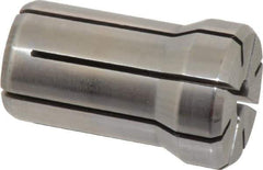 Parlec - 1/4 Inch, 15/64 to 1/4 Inch Collet Capacity, Series DA180 Double Angle Collet - 1.639 Inch Overall Length, 1.025 Inch Overall Diameter - Exact Industrial Supply