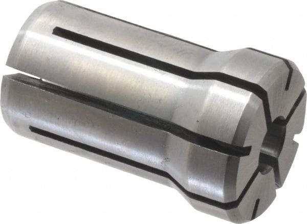 Parlec - 11/32 Inch, 21/64 to 11/32 Inch Collet Capacity, Series DA180 Double Angle Collet - 1.639 Inch Overall Length, 1.025 Inch Overall Diameter - Exact Industrial Supply