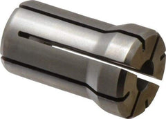 Parlec - 23/64 Inch, 11/32 to 23/64 Inch Collet Capacity, Series DA180 Double Angle Collet - 1.639 Inch Overall Length, 1.025 Inch Overall Diameter - Exact Industrial Supply