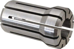 Parlec - 33/64 Inch, 1/2 to 33/64 Inch Collet Capacity, Series DA180 Double Angle Collet - 1.639 Inch Overall Length, 1.025 Inch Overall Diameter - Exact Industrial Supply