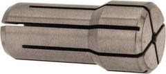 Parlec - 5/64 Inch, 1/16 to 5/64 Inch Collet Capacity, Series DA200 Double Angle Collet - 1-3/16 Inch Overall Length, 0.539 Inch Overall Diameter - Exact Industrial Supply