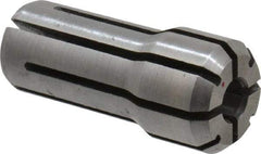 Parlec - 3/16 Inch, 11/64 to 3/16 Inch Collet Capacity, Series DA200 Double Angle Collet - 1-3/16 Inch Overall Length, 0.539 Inch Overall Diameter - Exact Industrial Supply