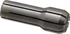 Parlec - 5/64 Inch, 1/16 to 5/64 Inch Collet Capacity, Series DA300 Double Angle Collet - 1 Inch Overall Length, 3/8 Inch Overall Diameter - Exact Industrial Supply