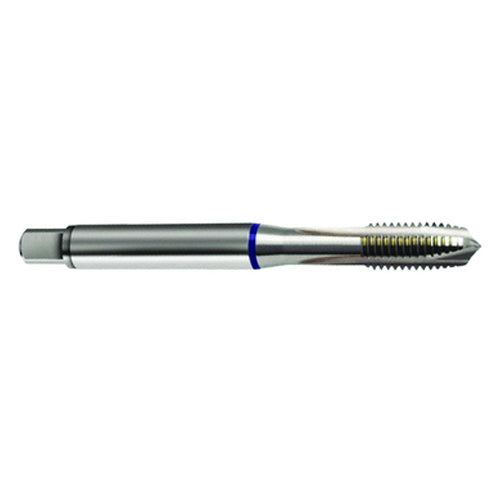 M4 x .70 3FL 6H PM Cobalt Spiral Point Plug Blue Ring Tap-Bright FORM-B - All Tool & Supply