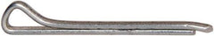 Made in USA - 1/16" Diam x 3/4" Long Hammerlock Cotter Pin - Grade 2, Zinc-Plated, Steel - All Tool & Supply