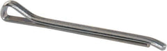 Made in USA - 7/64" Diam x 1-1/2" Long Hammerlock Cotter Pin - Grade 2, Zinc-Plated, Steel - All Tool & Supply