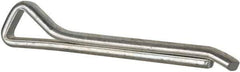 Made in USA - 1/4" Diam x 2" Long Hammerlock Cotter Pin - Grade 2, Zinc-Plated, Steel - All Tool & Supply