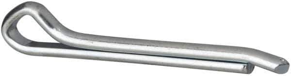 Made in USA - 3/8" Diam x 3" Long Hammerlock Cotter Pin - Grade 2, Zinc-Plated, Steel - All Tool & Supply