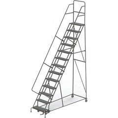 TRI-ARC - Rolling & Wall Mounted Ladders & Platforms Type: Rolling Warehouse Ladder Style: Rolling Platform Ladder - All Tool & Supply