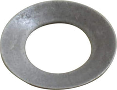 Gardner Spring - 3/16" Bolt, 0.19" ID, Grade 1074 Steel, Belleville Disc Spring - 3/8" OD, 0.027" High, 0.015" Thick - All Tool & Supply