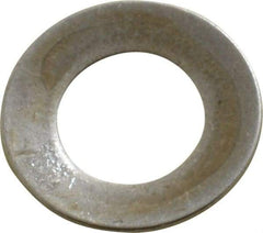 Gardner Spring - 1/4" Bolt, 0.255" ID, Grade 1074 Steel, Belleville Disc Spring - 1/2" OD, 0.036" High, 0.022" Thick - All Tool & Supply