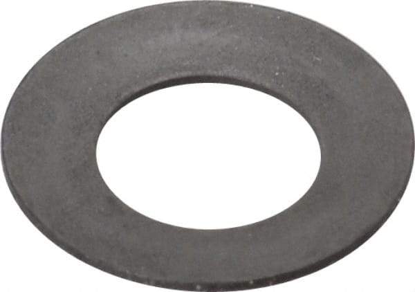 Gardner Spring - 0.2047" ID, Grade 1074 Steel, Belleville Disc Spring - 0.3937" OD, 0.0276" High, 1/64" Thick - All Tool & Supply