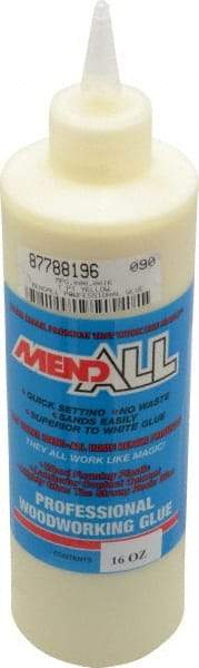 MendAll - 16 oz Bottle Yellow Wood Glue - All Tool & Supply