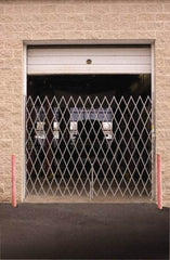 Illinois Engineered Products - 102" High Single Folding Gate - Galvanized Steel, Silver - All Tool & Supply