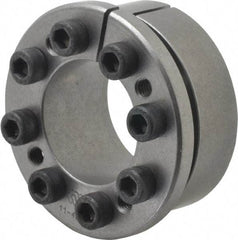 Climax Metal Products - M6 Thread, 1-3/8" Bore Diam, 2.362" OD, Shaft Locking Device - 8 Screws, 10,024 Lb Axial Load, 2.618" OAW, 0.669" Thrust Ring Width, 574 Ft/Lb Max Torque - All Tool & Supply