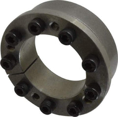 Climax Metal Products - M8 Thread, 2-7/16" Bore Diam, 3.74" OD, Shaft Locking Device - 9 Screws, 20,836 Lb Axial Load, 4.016" OAW, 0.787" Thrust Ring Width, 2,116 Ft/Lb Max Torque - All Tool & Supply