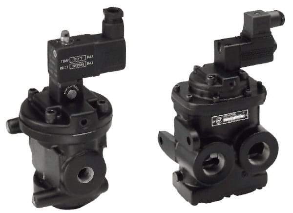 Norgren - 5.8 CV Rate, 3/4" NPT Inlet 1/2 Basic Valves - 3/4" NPT Inlet, Poppet Valve, Solenoid Actuator - All Tool & Supply