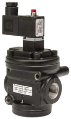 Norgren - 5.3 CV Rate, 1/2" NPT Inlet 1/2 Basic Valves - 1/2" NPT Inlet, Poppet Valve, Solenoid Actuator - All Tool & Supply