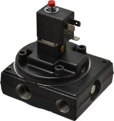 Norgren - 1.5 CV Rate, 1/4" NPT Inlet 1/4 Basic Valves - 1/4" NPT Inlet, Poppet Valve, Solenoid Actuator - All Tool & Supply