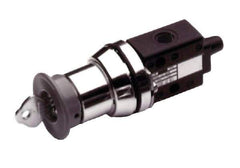 Norgren - 1/8" NPT Packed Spool Valve - Spring Activation, Shrouded Button, & 0.34 CV Rate - All Tool & Supply