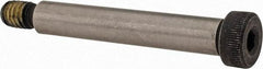 Value Collection - 3/8" Shoulder Diam x 2-1/4" Shoulder Length, 5/16-18 UNC, Hex Socket Shoulder Screw - 4140 Alloy Steel with Nylon Locking Patch, 1/4" Head Height x 9/16" Head Diam - All Tool & Supply