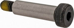 Value Collection - 1/2" Shoulder Diam x 1-3/4" Shoulder Length, 3/8-16 UNC, Hex Socket Shoulder Screw - 4140 Alloy Steel with Nylon Locking Patch, 5/16" Head Height x 3/4" Head Diam - All Tool & Supply