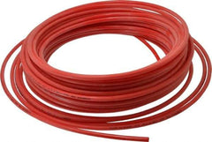 Coilhose Pneumatics - 11/64" ID x 1/4" OD, 0.04" Wall Thickness, 100' Long, Nylon 11 Tube - Red, 150 Max psi - All Tool & Supply