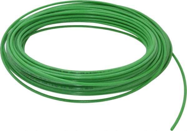 Coilhose Pneumatics - 3/32" ID x 5/32" OD, 0.32" Wall Thickness, 100' Long, Nylon 11 Tube - Green, 150 Max psi - All Tool & Supply