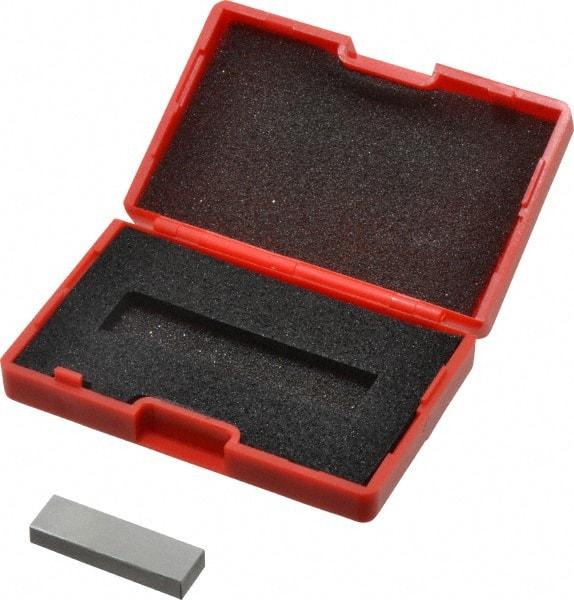 SPI - 0.18" Rectangular Steel Gage Block - Accuracy Grade 0, Includes NIST Traceability Certification - All Tool & Supply