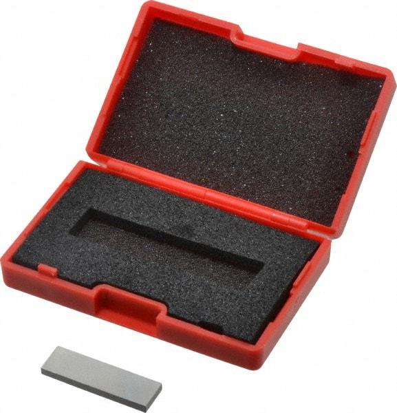 SPI - 0.1001" Rectangular Steel Gage Block - Accuracy Grade AS-1, Includes NIST Traceability Certification - All Tool & Supply