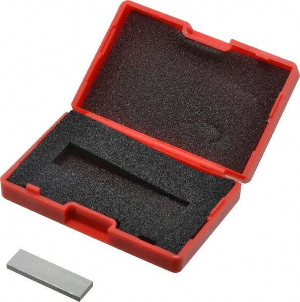 SPI - 0.1005" Rectangular Steel Gage Block - Accuracy Grade AS-1, Includes NIST Traceability Certification - All Tool & Supply