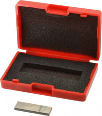 SPI - 0.1008" Rectangular Steel Gage Block - Accuracy Grade AS-1, Includes NIST Traceability Certification - All Tool & Supply